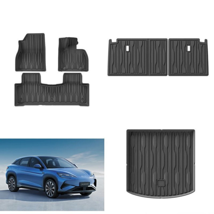 TPE Floor MATS & Trunk & Frunk MATS for BYD Sealion 7