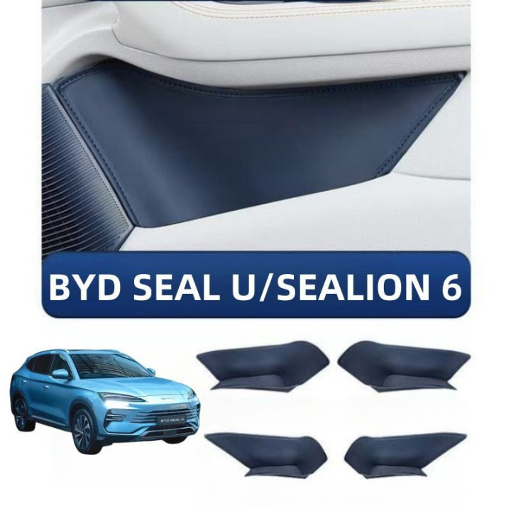 Car Door Storage Box Mats for BYD SEAL U/SEALION 6