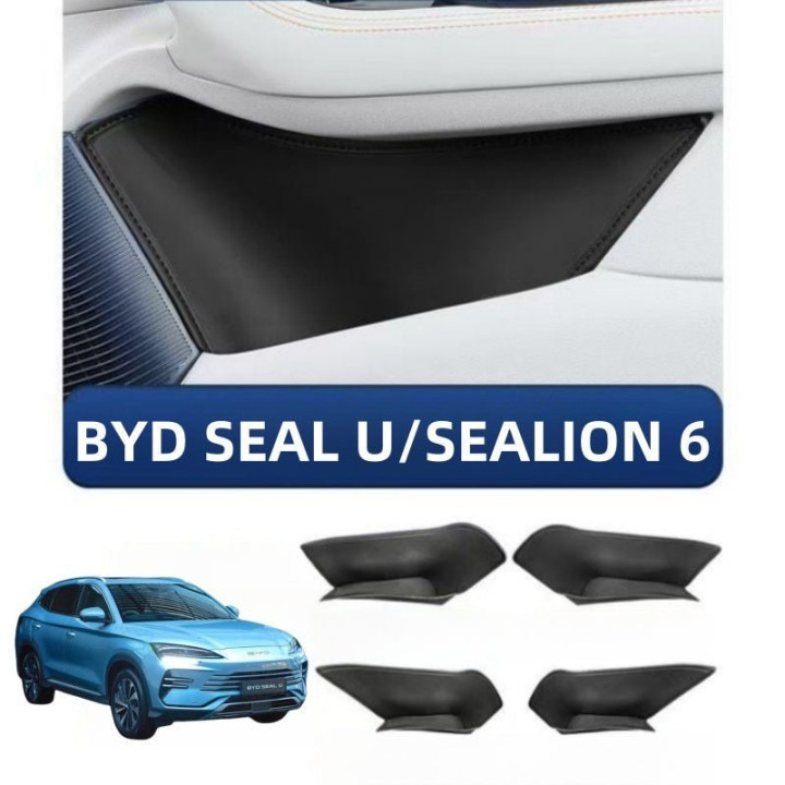 Car Door Storage Box Mats for BYD SEAL U/SEALION 6