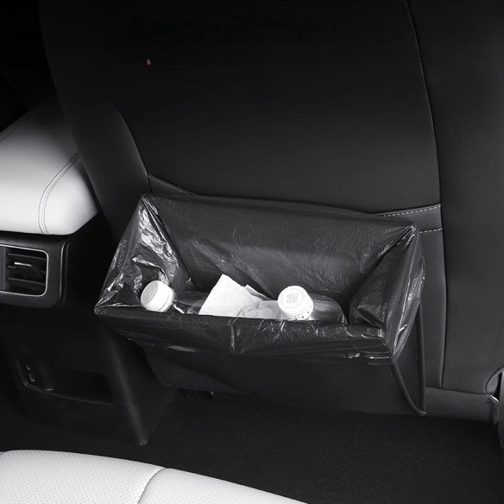 Car Seat Back Storage Bin with Magnetic Lid for BYD