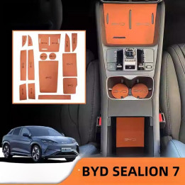 Door Storage Box & Water Cup Tank Mats for BYD Sealion 7