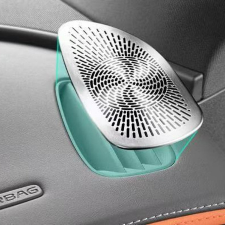 Stainless Steel Under-Seat Air Vent Covers for BYD Sealion 7
