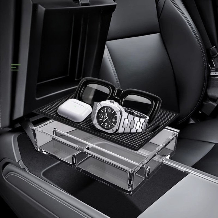 ABS Armrest Storage Organizer Tray for BYD Sealion 7