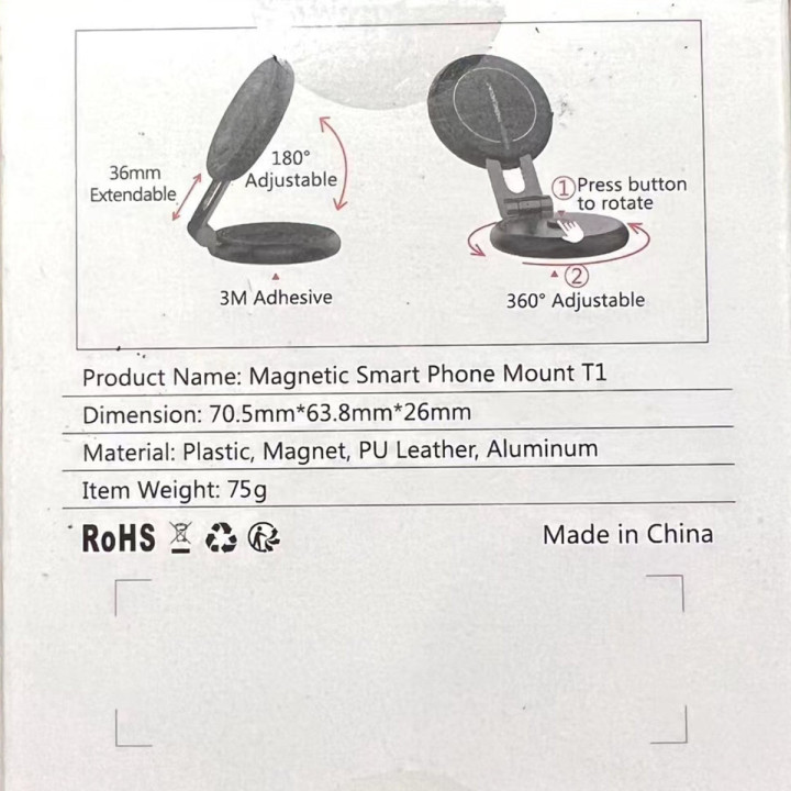 Magnetic Car Phone Holder for XPENG G6/G9/P7/P7+/X9/L03