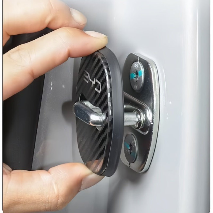 Stainless Steel Door Lock Covers for BYD (4 Pcs)