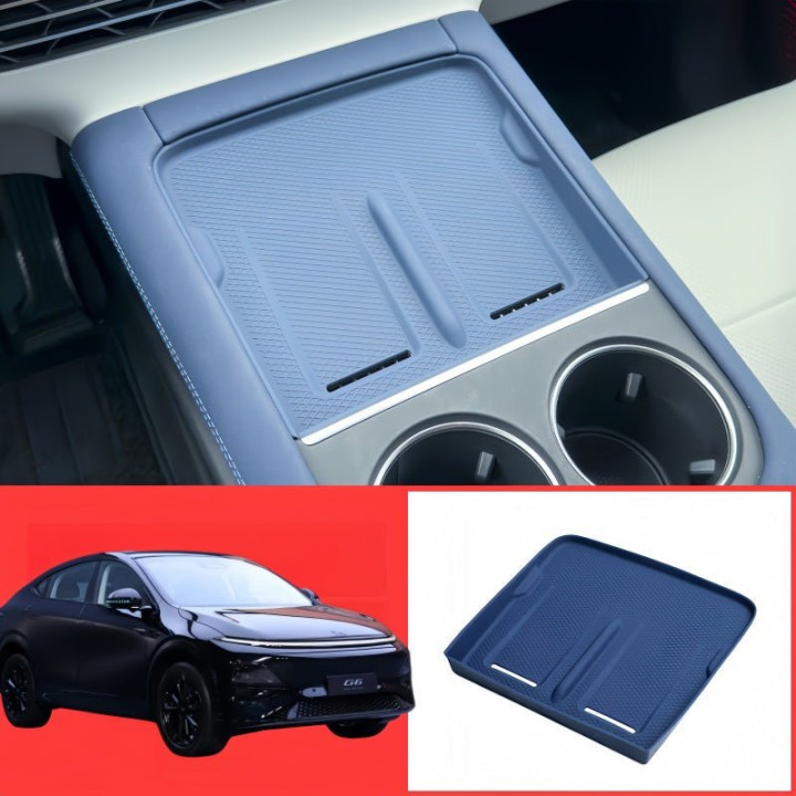 Silicone Wireless Charging Non-Slip Mat for Xpeng G6 2023-2026