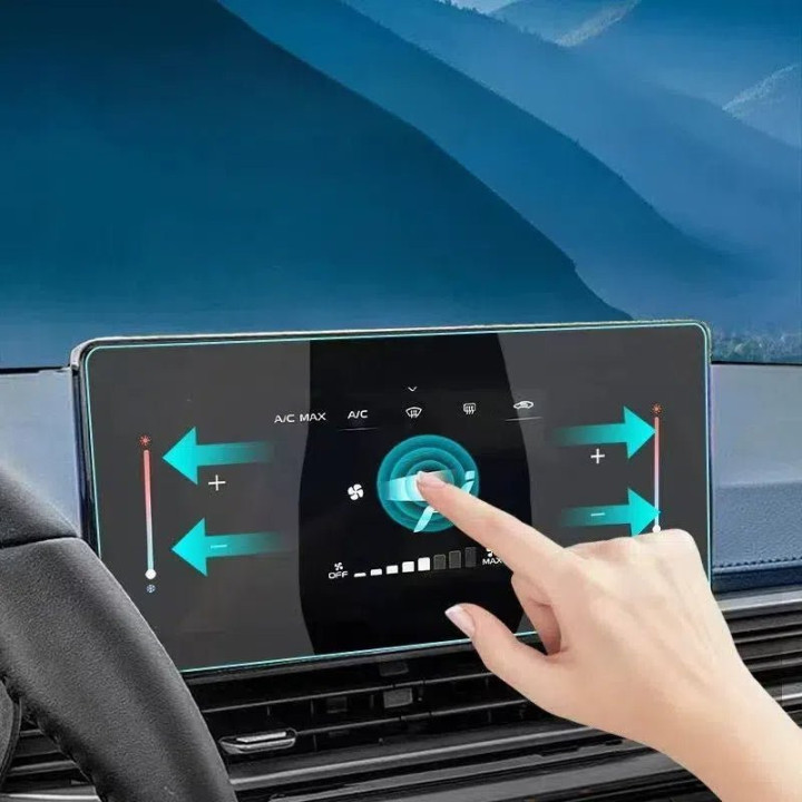 Tempered Glass Screen Protector for Xpeng G6 Dashboard & Nav Display