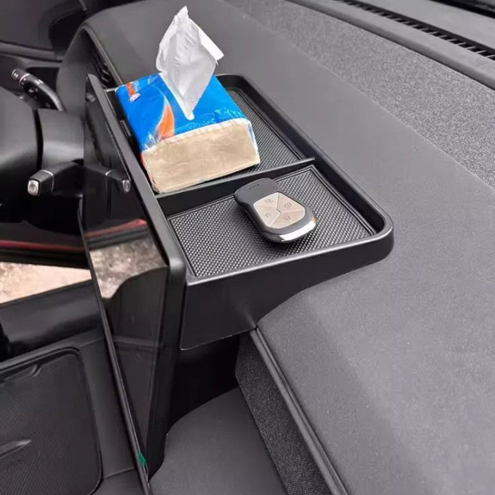 Navigation Screen Rear Tissue Storage Box for Xpeng G6 2023-2026