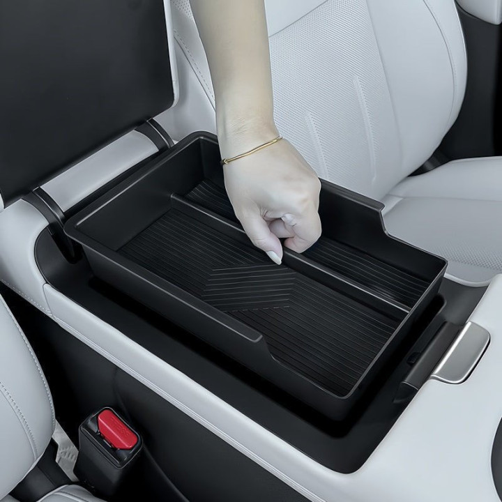 Center Console Armrest Storage Organizer Tray for XPeng G6 2023-2026