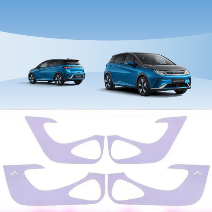 FOR BYD DOLPHIN Door Anti-kick Mat(Four pieces)
