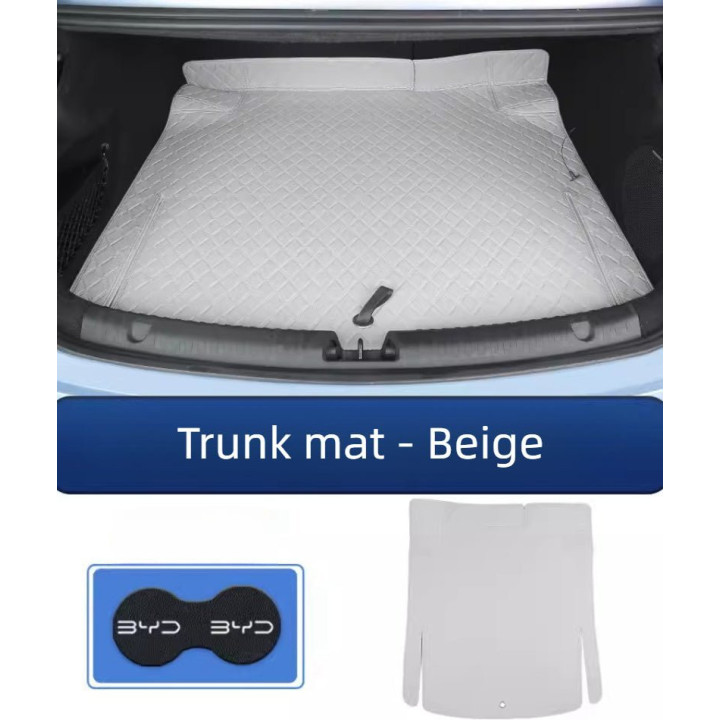 BYD SEAL GuardPro Trunk Mat - Synthetic Leather Full Coverage