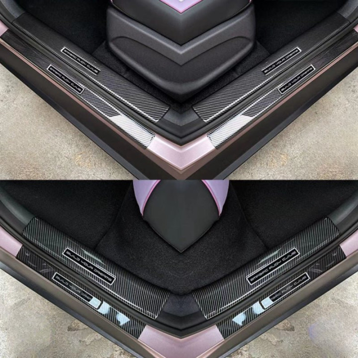 For BYD DOLPHIN ABS Carbon Fiber Protective Shell