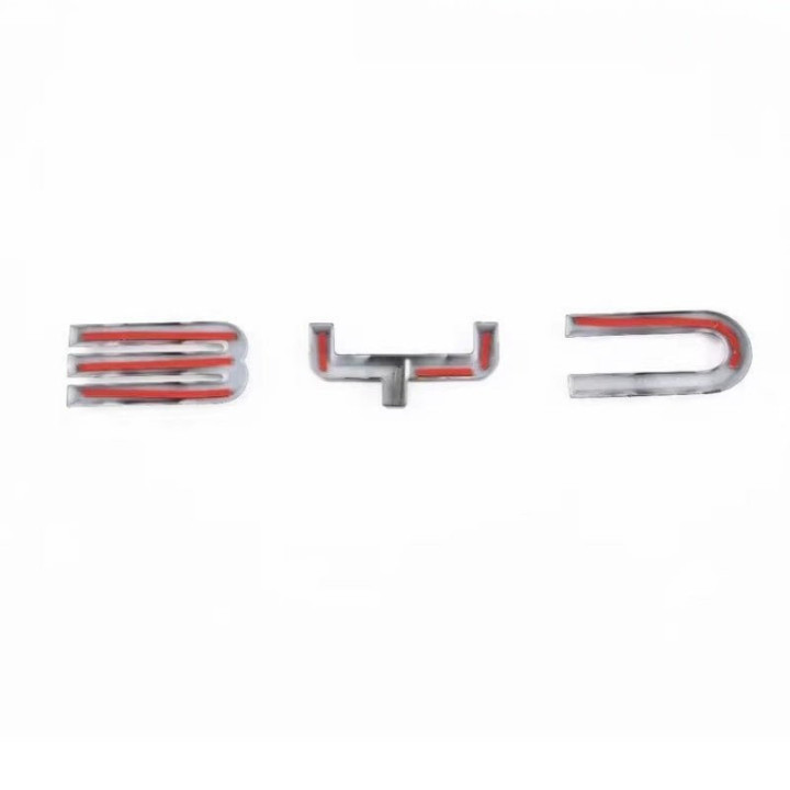 Front Bumper Black Emblem LOGO for 2022-2025 BYD Seal