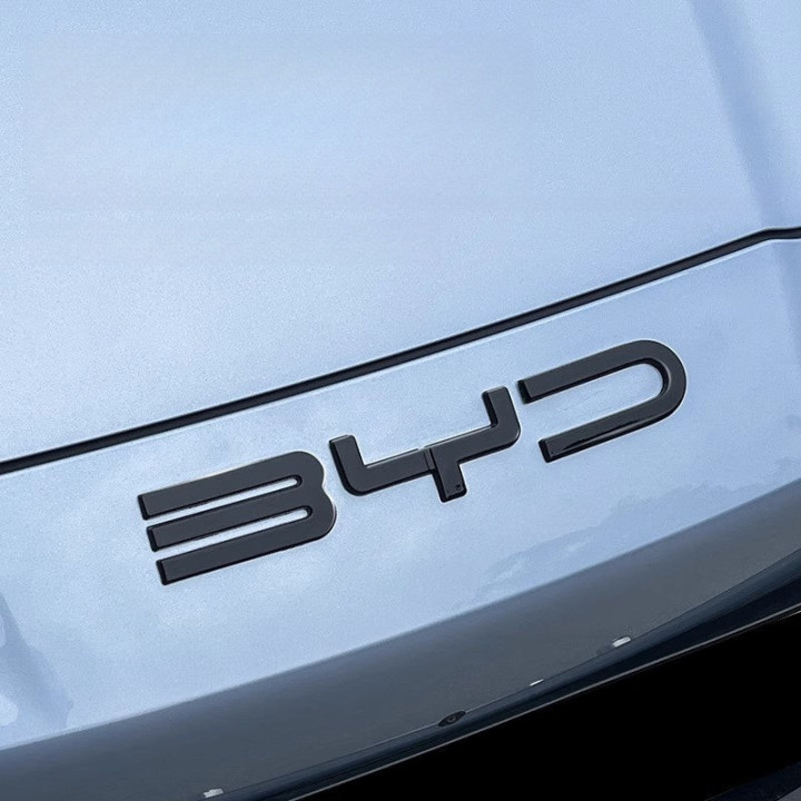 Front Bumper Black Emblem LOGO for 2022-2025 BYD Seal