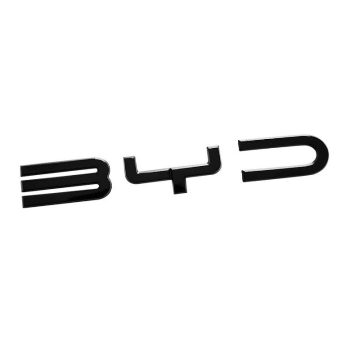 Front Bumper Black Emblem LOGO for 2022-2025 BYD Seal