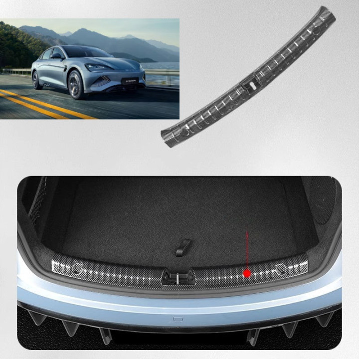 Carbon Fiber Trunk Sill Protector for BYD Seal