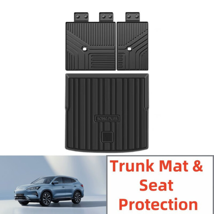 Trunk Rubber Floor Mat for BYD Sealion 6/Seal u
