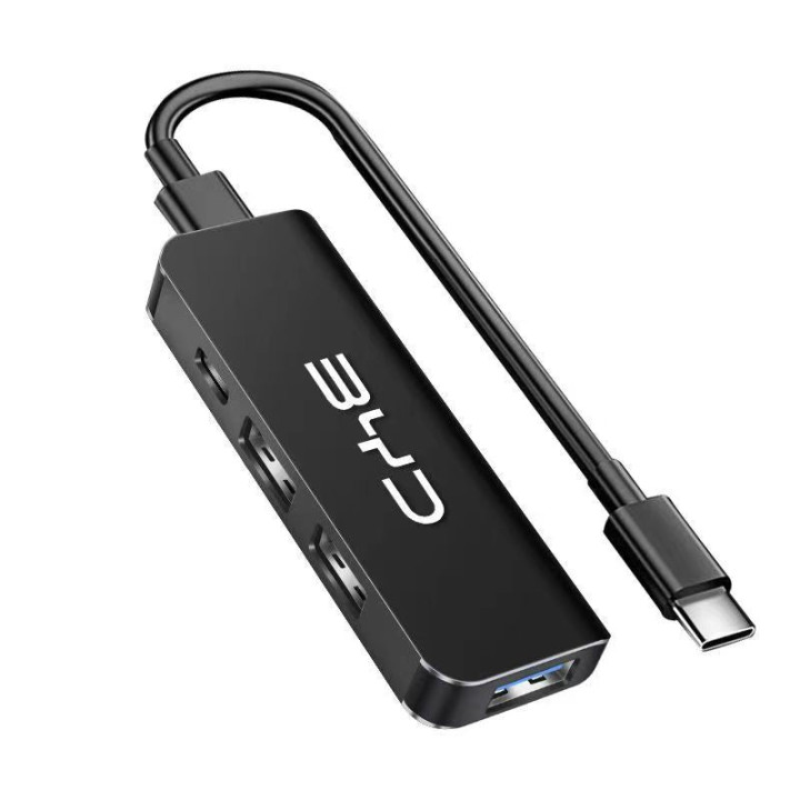 4-in-1 USB Hub Dock Charger for BYD