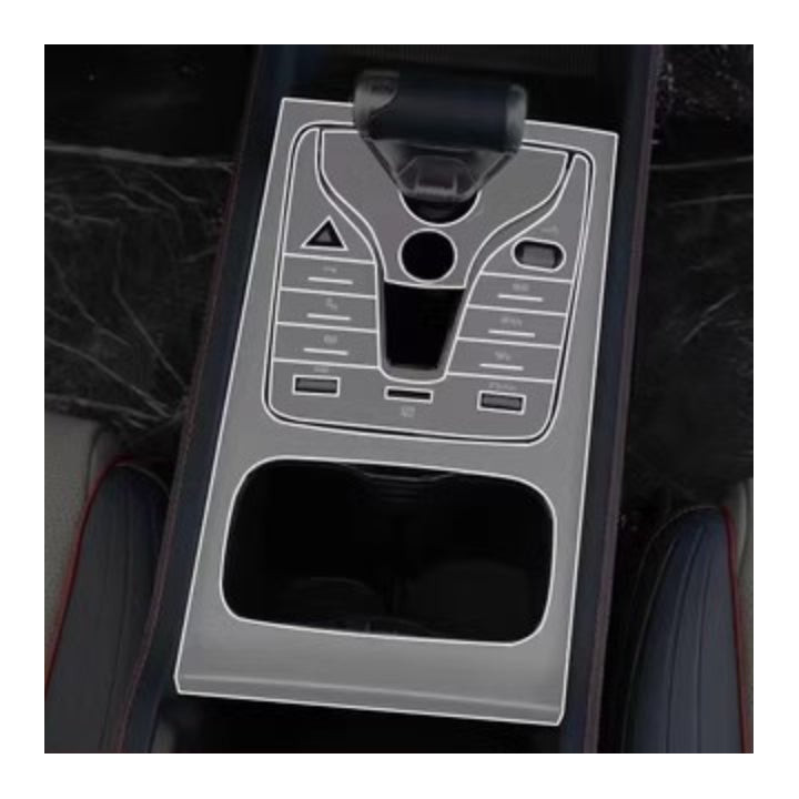 For BYD Atto 3 Gear Film Key Silicone Dust Protection Pad