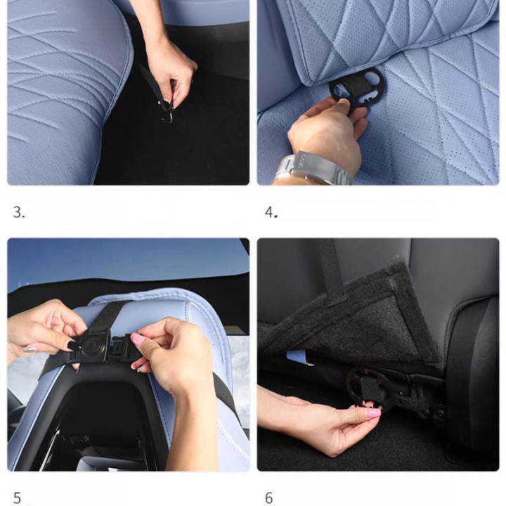 Leather Seat Protectors for BYD Seal