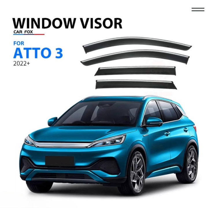 Window Visor Rain Guards for BYD ATTO 3