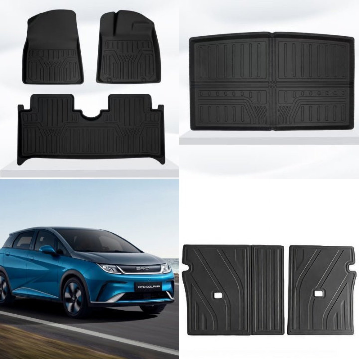 TPE Floor MATS & Trunk MATS for BYD Dolphin