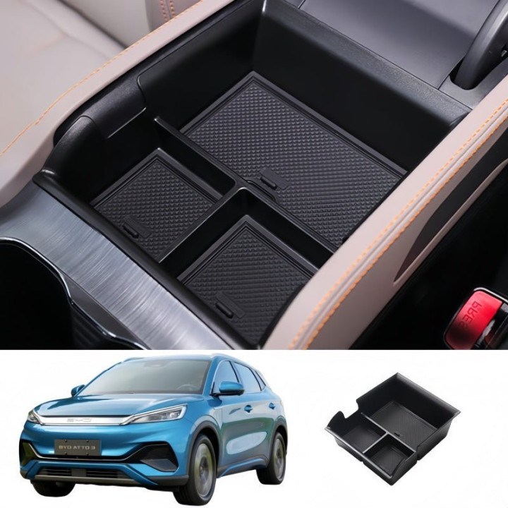 Armrest Storage Organizer Box for BYD ATTO 3 (2022-2026)