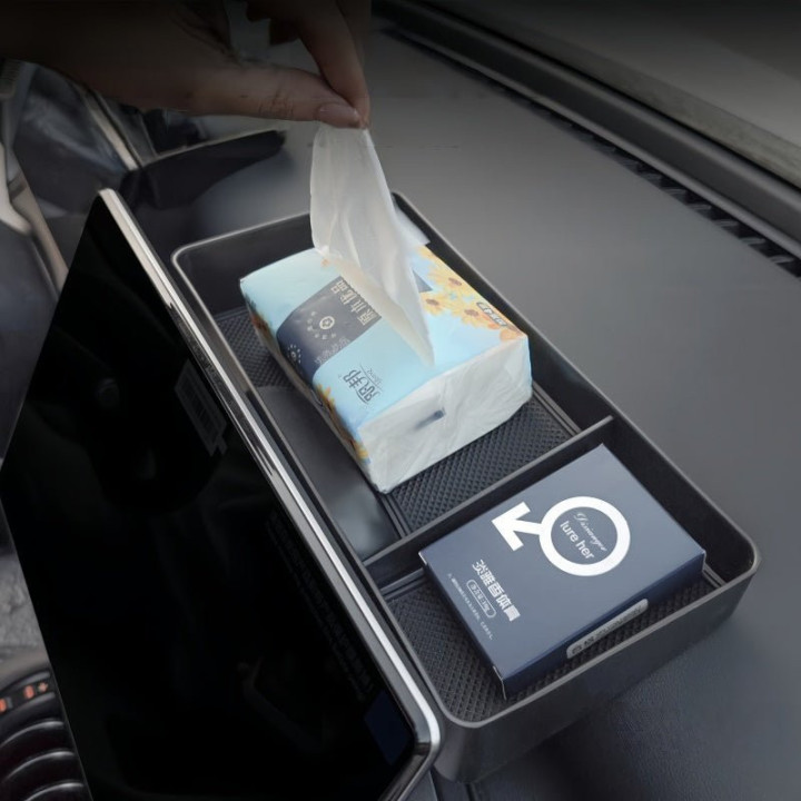 Dashboard & Center Screen Rear Storage Box for BYD ATTO 3