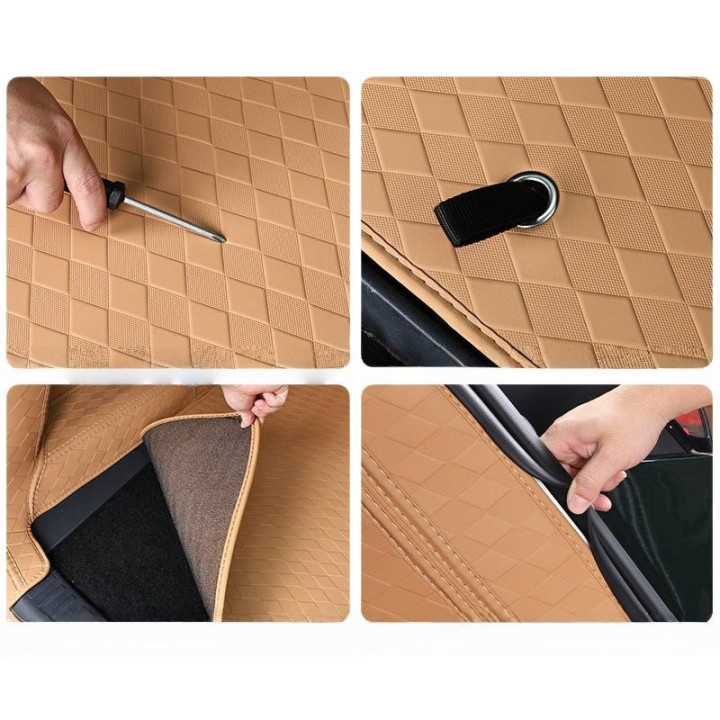Full Coverage Leather Trunk Mat for Geely Starray EM-i