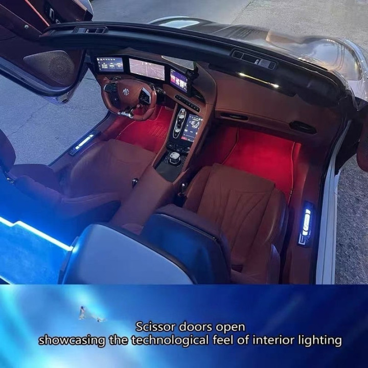 LED prahová světla se senzorem pro MG Cyberster – foto 2