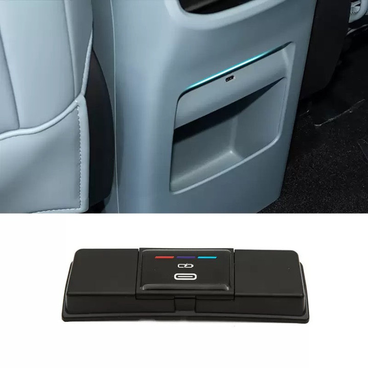 Kryt USB portu s výklopnou klapkou pro MG4 Urban – foto 2