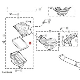OEM vložka filtru klimatizace pro MG HS