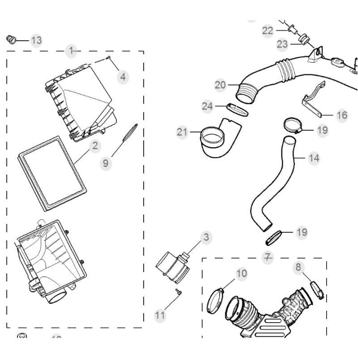 OEM vložka filtru klimatizace pro MG HS – foto 2