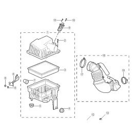 OEM prvek filtru klimatizace pro MG ZS