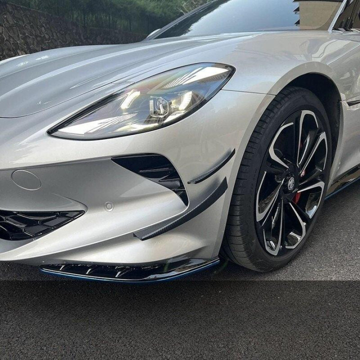 Přední spoilerové lišty černé pro MG Cyberster – foto 2