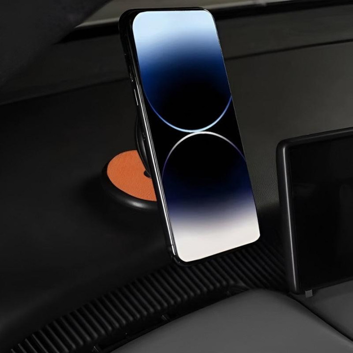 Magnetický držák telefonu z Alcantary pro MG – foto 2