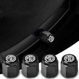 Černé krytky ventilků pro MG Cyberster, MG HS, MG ZS, MG3, MG4