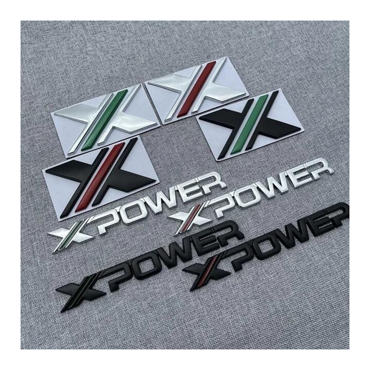 Samolepka s logem XPOWER černo-zelená pro MG HS, MG ZS, MG3, MG4 – foto 2