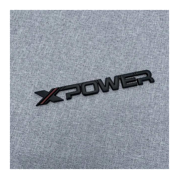 Samolepka s logem XPOWER černo-zelená pro MG HS, MG ZS, MG3, MG4