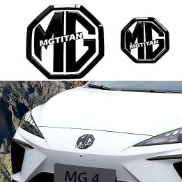 Samolepicí emblémy černý lesk pro MG4 a MGS5