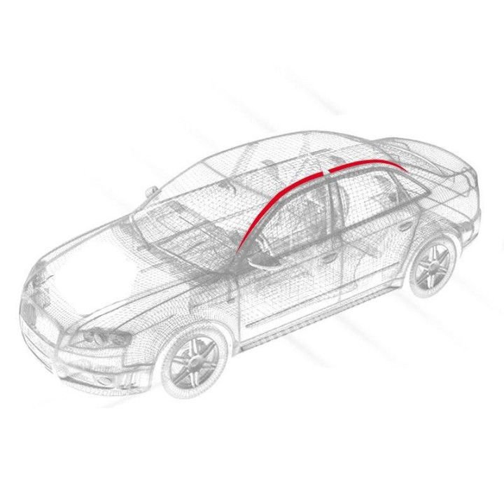 3D deflektory oken pro MG HS, MG ZS, MG3, MG4, MGS5 a MGS6 – foto 12