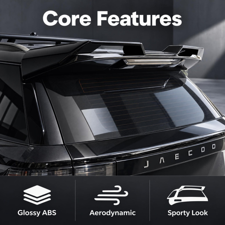 Zadní spoiler z ABS pro Jaecoo 5 – foto 5
