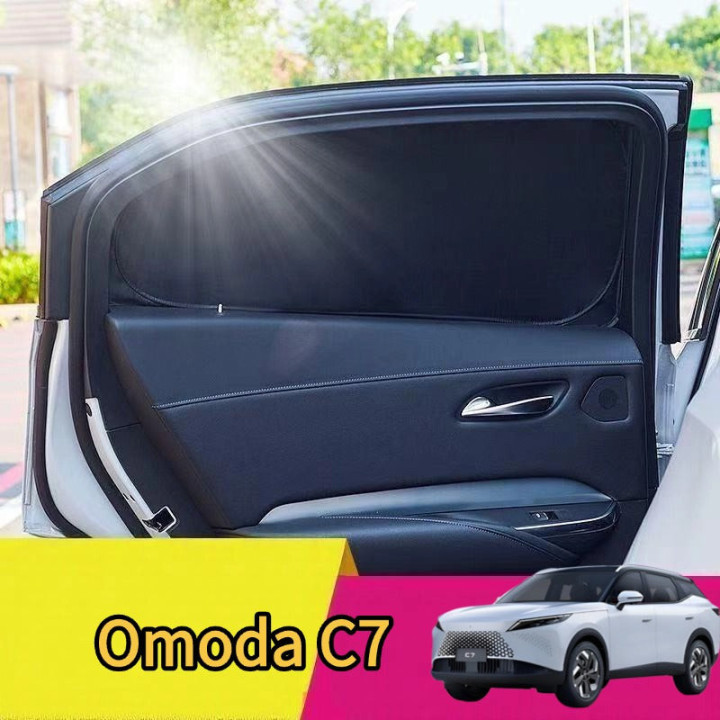 Skládací sluneční clony pro Omoda 7
