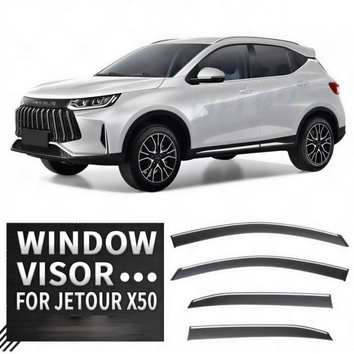 Okenní deflektory z akrylu pro Jetour X50