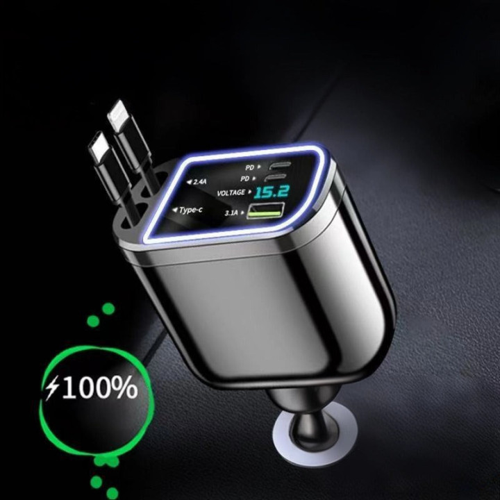 Zatahovací autonabíječka 240 W pro Omoda a Jaecoo – foto 2