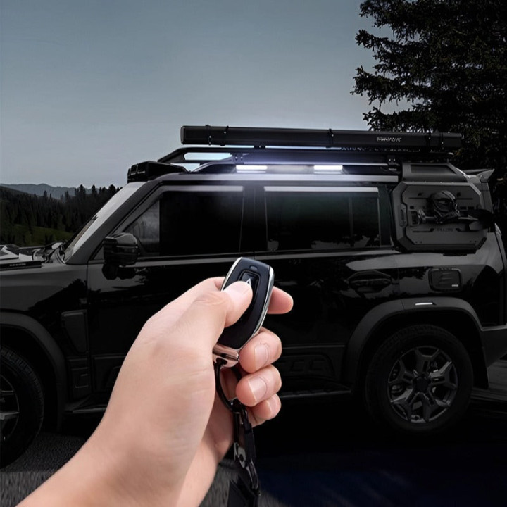 Střešní nosič s LED lištou pro Jetour T2