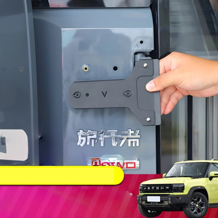 Sklopný schůdek na zadní dveře pro Jetour T2 – foto 7