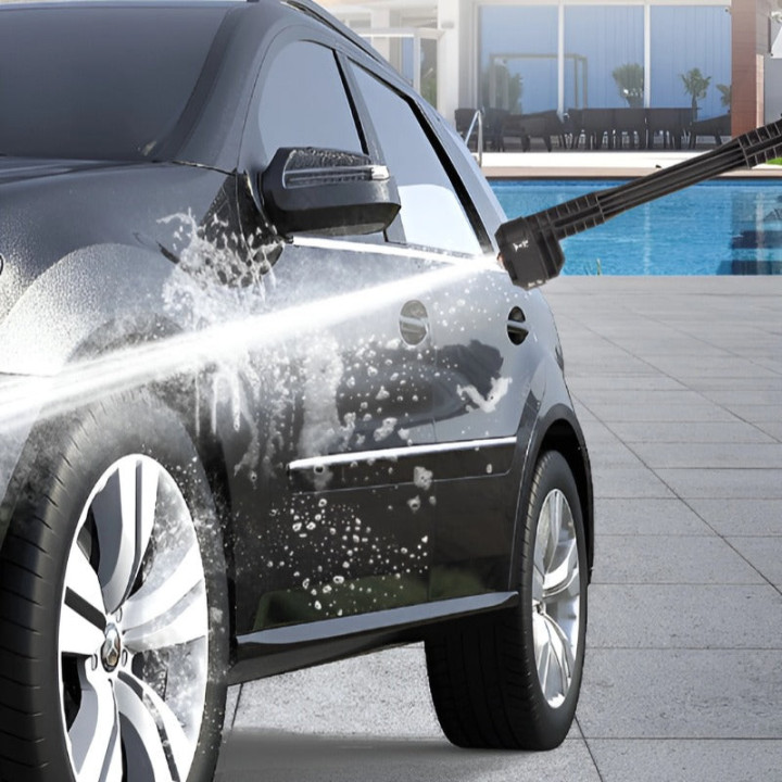 Bezdrátová tlaková myčka 21 V pro auto – foto 20