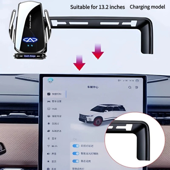 Držák telefonu k displeji pro Jaecoo 7 – foto 10
