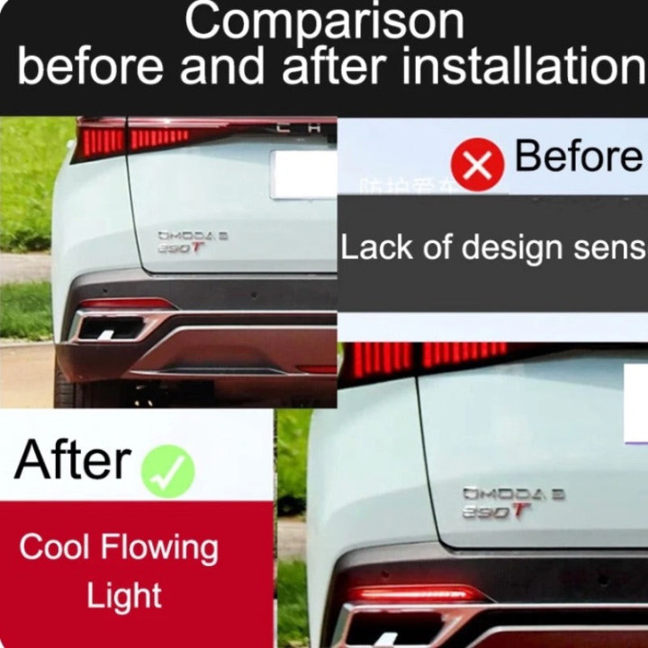 Zadní LED světla se sekvenčním blinkrem pro Omoda 5 – foto 2